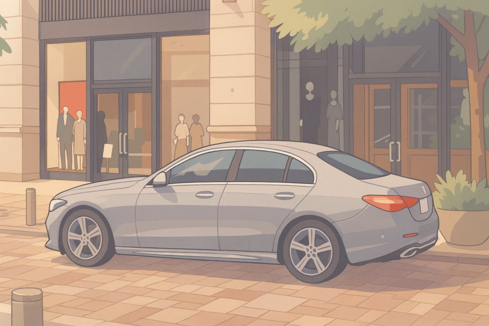 ベンツのイメージイラスト