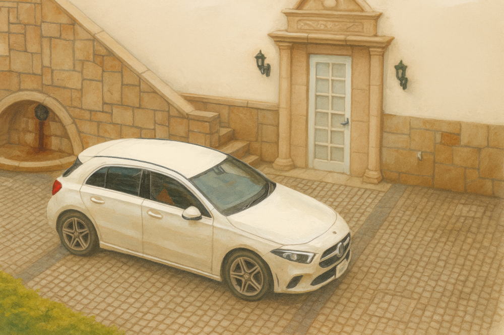 ベンツAクラスのイメージイラスト4