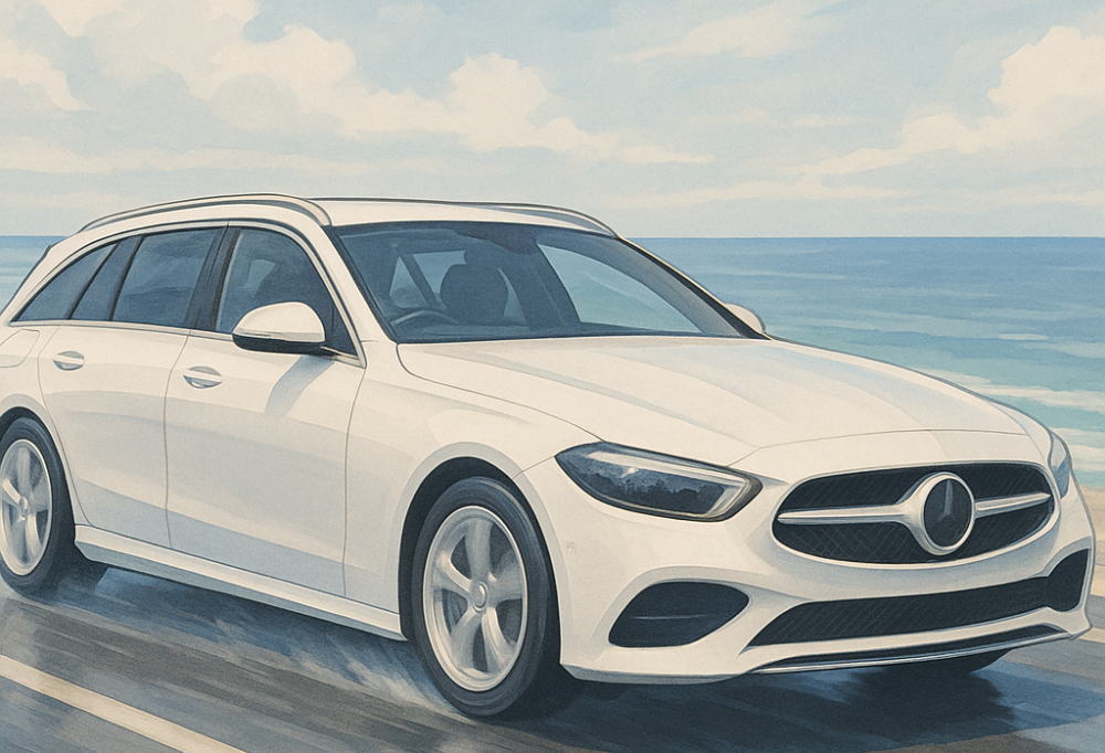 ベンツCクラスのイメージイラスト1