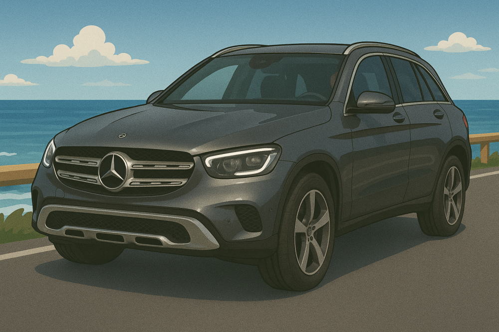 ベンツGLCのイメージイラスト